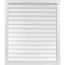 Ekena Millwork Vertical Surface Mount PVC Gable Vent w/ 2"W x 2"H , Brickmould Sill Frame, 36"W x 42"H GVPVE36X4203SN - alternate 1